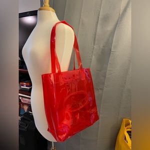 See through Mossimo red bag